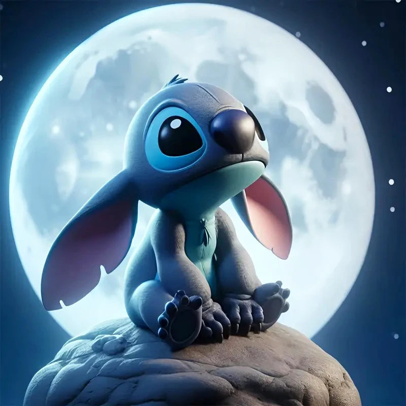 Disney Stitch Full Drill Diamond Painting Art for Children's Decor - Smarsty