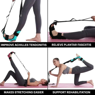 Yoga Leg Stretching Band for Flexibility and Foot Care - Smarsty