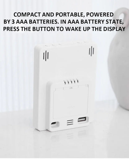 Multifunctional Digital Alarm Clock with Humidity Display - Smarsty