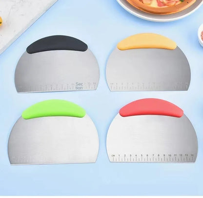 Stainless Steel Flour Cutter with Measurement Scale - Smarsty