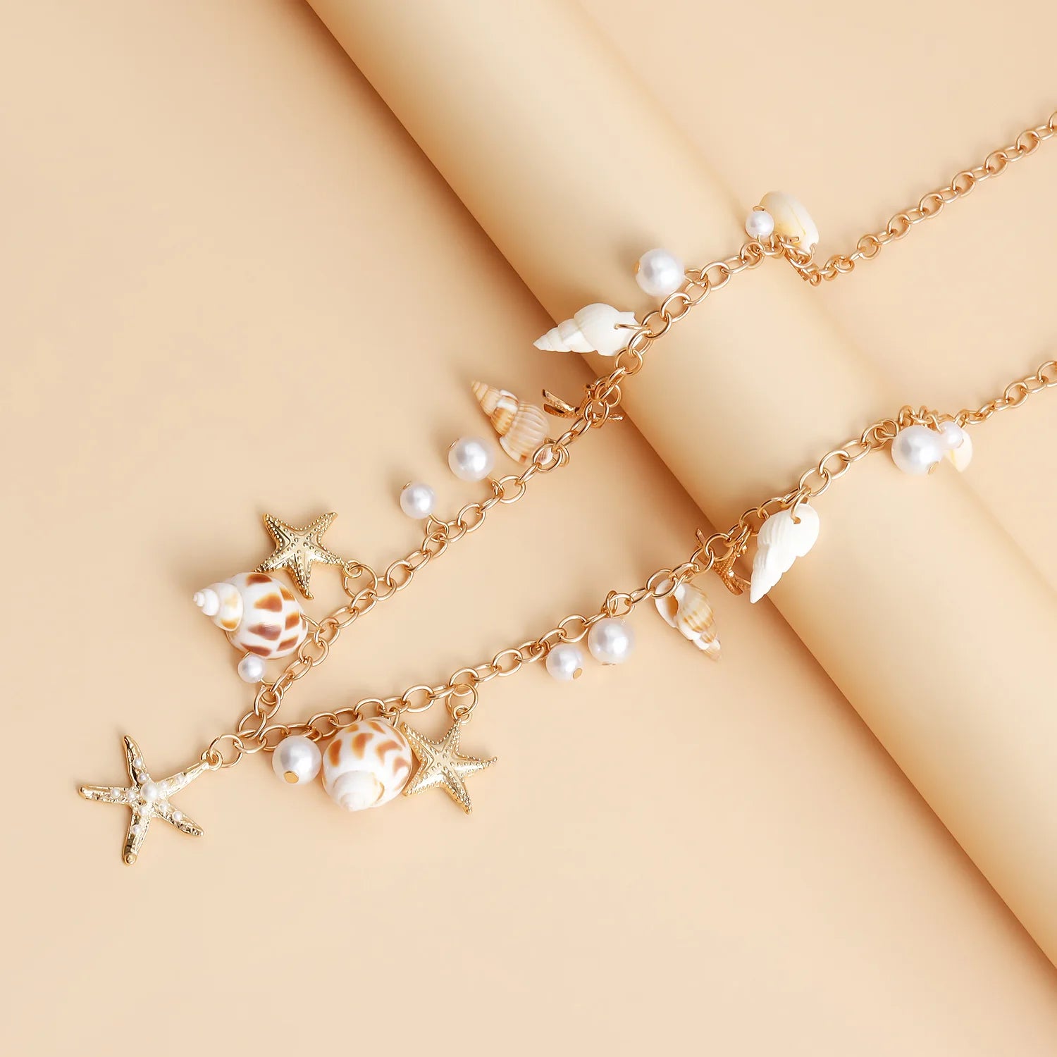 Bohemian Summer Beach Shell Waist Chain Jewelry - Smarsty