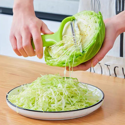 Peeler Vegetables Fruit Stainless Steel Cabbage Graters Salad Potato Slicer Kitchen Accessories Cooking Tools Wide Mouth by Smarsty