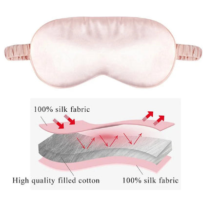 Imitated Silk Sleep Eye Mask for Ultimate Comfort - Smarsty