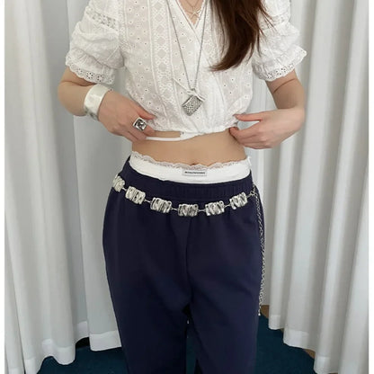Bohemian Butterfly Tassel Waist Chain Adjustable Belt - Smarsty