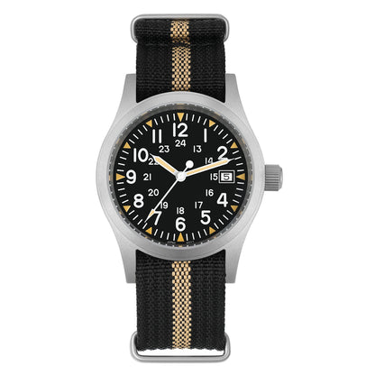 Militado ML05 Vintage Watch with Luminous Sapphire Crystal - Smarsty