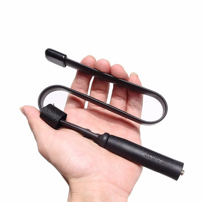 ABBREE CS Tactical Antenna SMA-Female Dual Band VHF UHF 144/430Mhz Foldable For Walkie Talkie Baofeng UV-21 UV-5R QuanSheng K5 - Smarsty