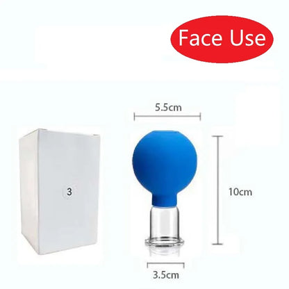 Slimming Face Suction Cup Cupping Jar for Beauty - Smarsty