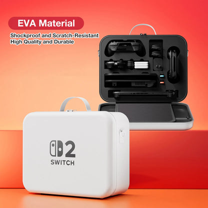 Large Capacity Storage Bag for Switch 2 Accessories - Smarsty
