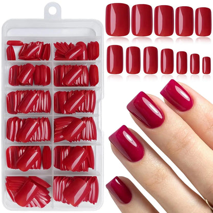 120pcs White French Fake Nails for Chic Style - Smarsty