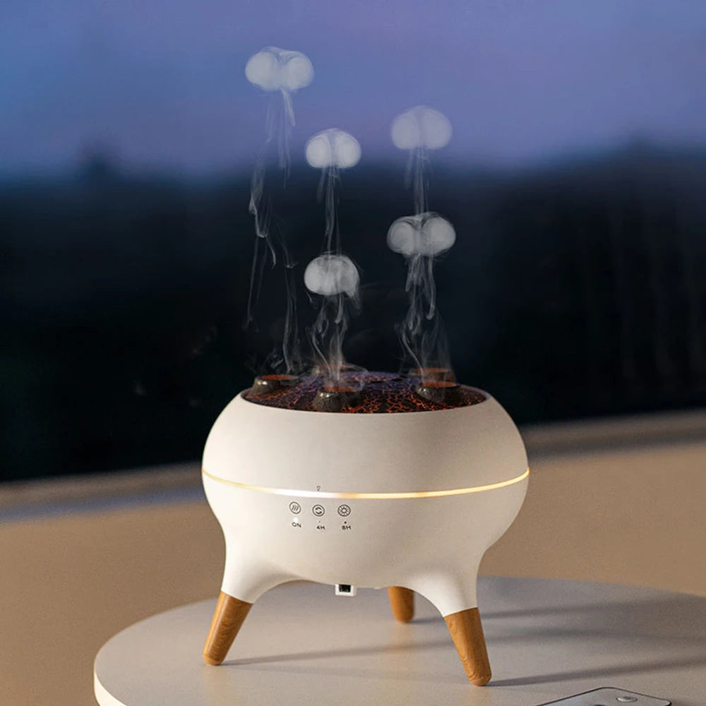 Dynamic Jellyfish Air Humidifier with Remote Control - Smarsty
