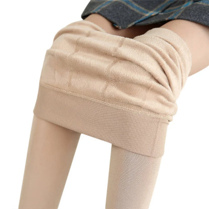 Winter Leggings For Women Warm Leggins Solid Color Velvet Leggins High Waist Leggings Stretchy Leggings dropshipping - Smarsty