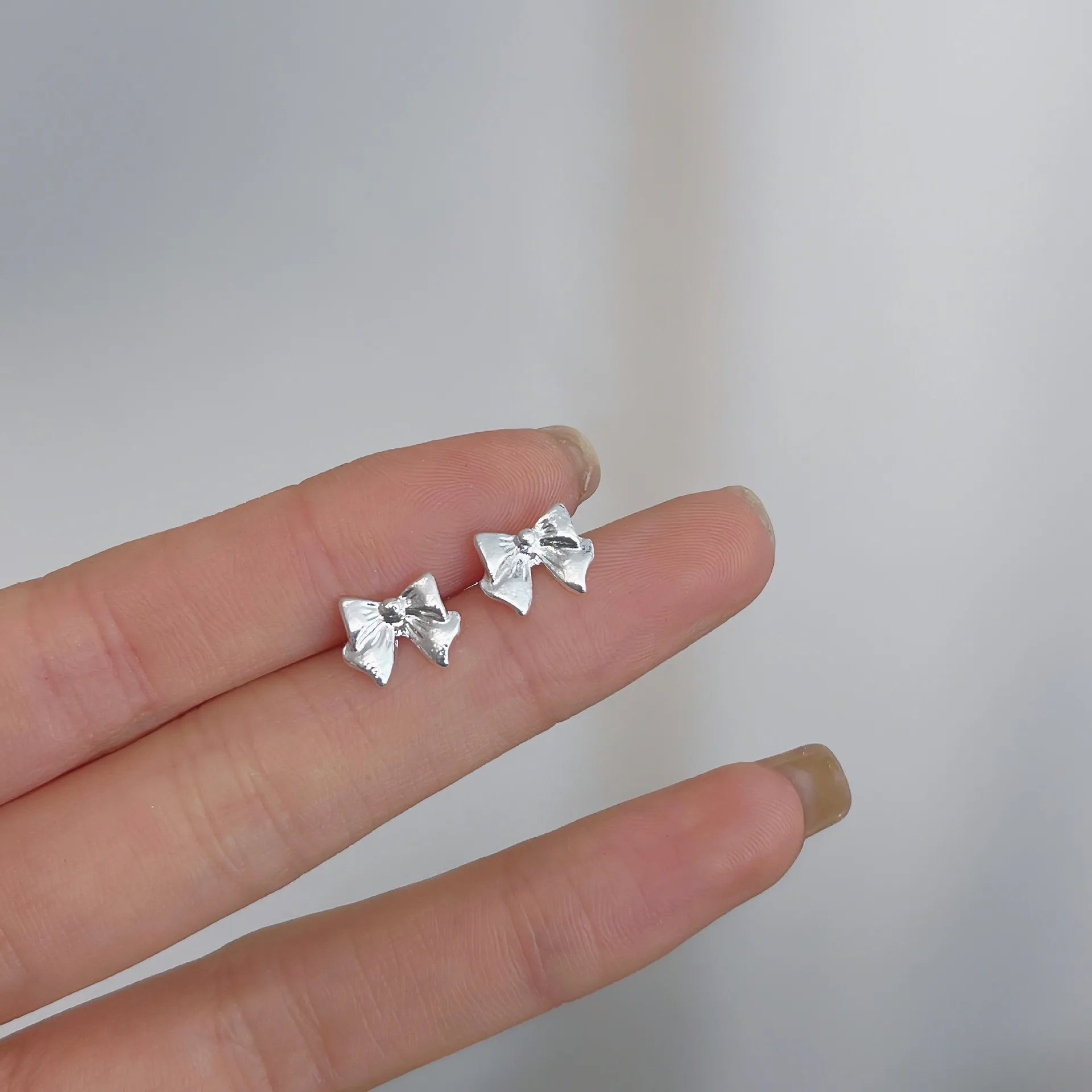 Hypoallergenic Heart Stud Earrings Minimalist Daily Wear - Smarsty