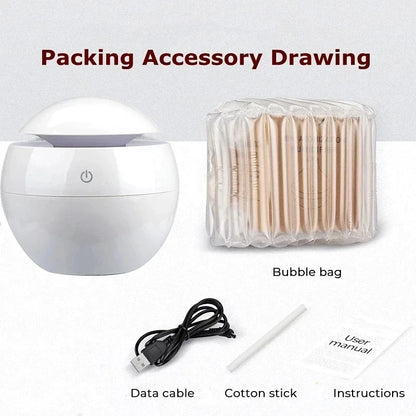 USB Rechargeable Ultrasonic Humidifier for Aromatherapy - Smarsty