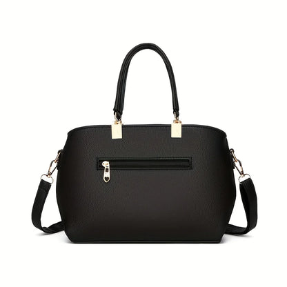 Elegant Bowknot Shoulder Bag With Multiple Compartments - Smarsty
