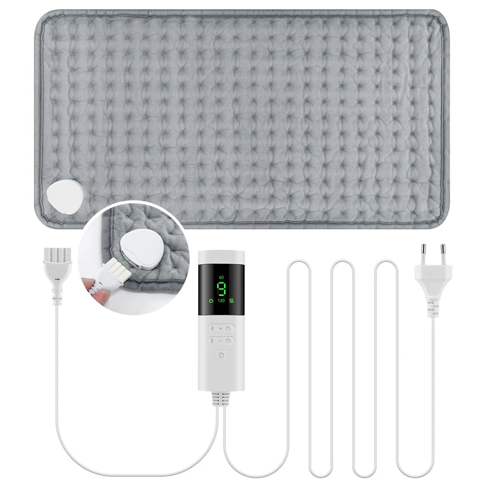 Electric Heating Pad Pet Heat Mat with 9 Levels Constant Temp 4 Mode Timer Body Warming Thermal Mat for Abdomen Hand Thermal Mat - Smarsty