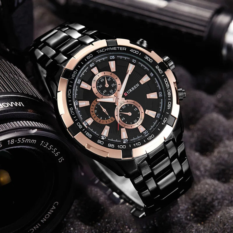 Curren 8023 Waterproof Quartz Watch for Men - Smarsty