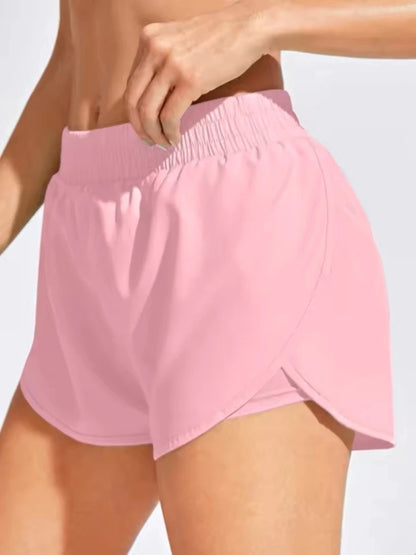 Yoga Shorts Women Fitness Elastic Running Workout Short Leggings For Ladies Gym Sport Shorts Fitness Sportwear - Smarsty
