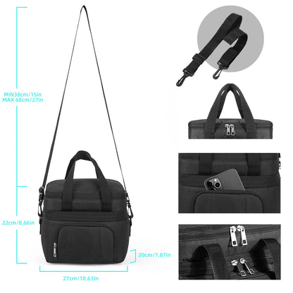 Insulated Lunch Bag With Adjustable Strap And Waterproof - Smarsty