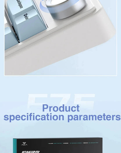 Gaming Mechanical Keyboard 75 Percent RGB Gasket Structure