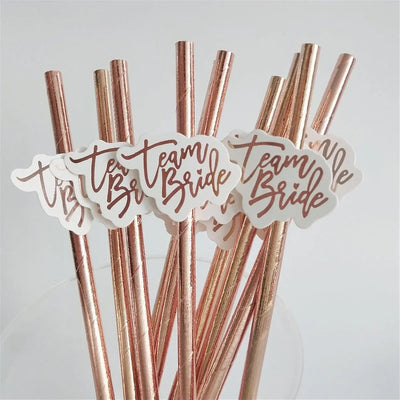 Team Bride Plastic Drinking Cups for Bachelorette Party - Smarsty