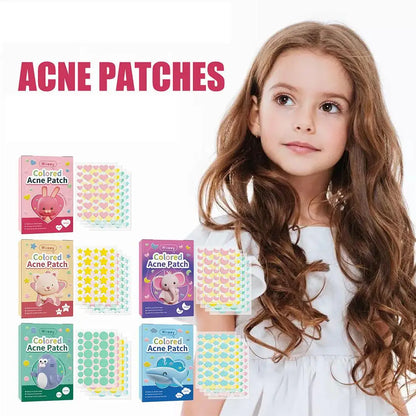144 Piece Colorful Invisible Acne Patches for Clear Skin - Smarsty