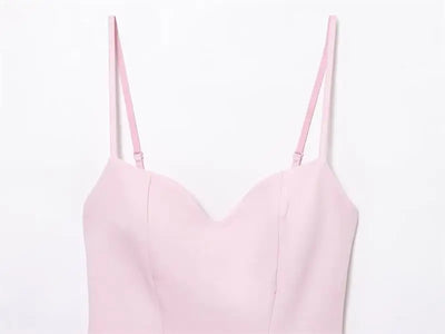 Dresses Summer Women's 2025 New Chic Slim Tube Top Elegant Mini Camisole Women's Dress Street Fashion Youth Holiday Dress - Smarsty