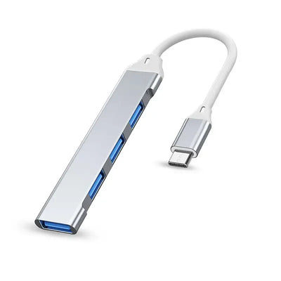 USB C 7 Port Hub 3.0 Ultralight Aluminum Laptop PC - Smarsty
