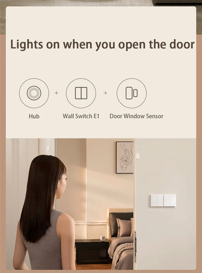 Aqara Smart Wall Switch E1 Wireless Control for Home - Smarsty