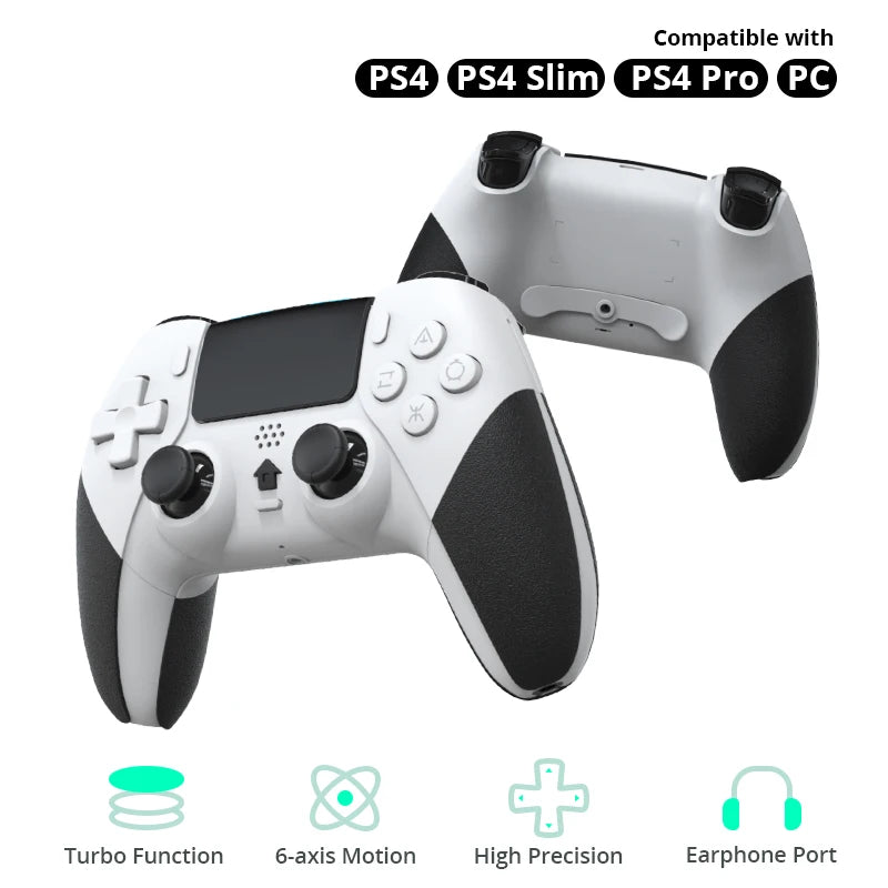 Bluetooth Wireless Controller for PS4 and PC Gaming - Smarsty