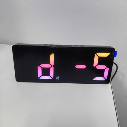 Voice Control Digital Alarm Clock with Temperature Display - Smarsty