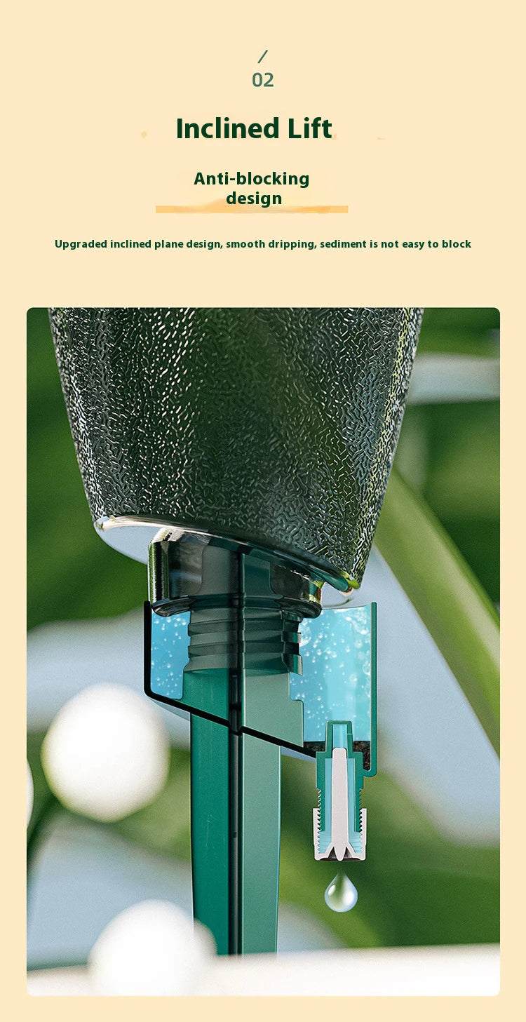 New Automatic Flower Watering Device Garden Adjustable Speed Dripping Watering Flower Pot Succulent Drip Irrigation Device