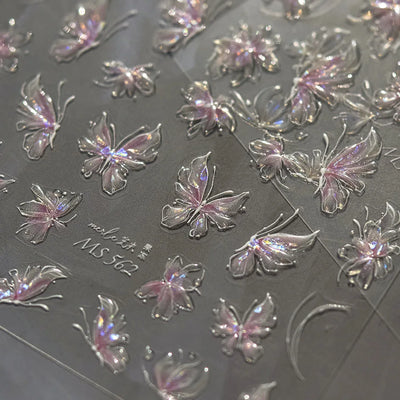 Cute Starfish Nail Charm Stickers for Summer Nail Art - Smarsty