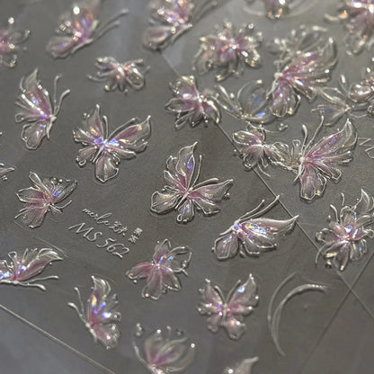 Cute Starfish Nail Charm Stickers for Summer Nail Art - Smarsty