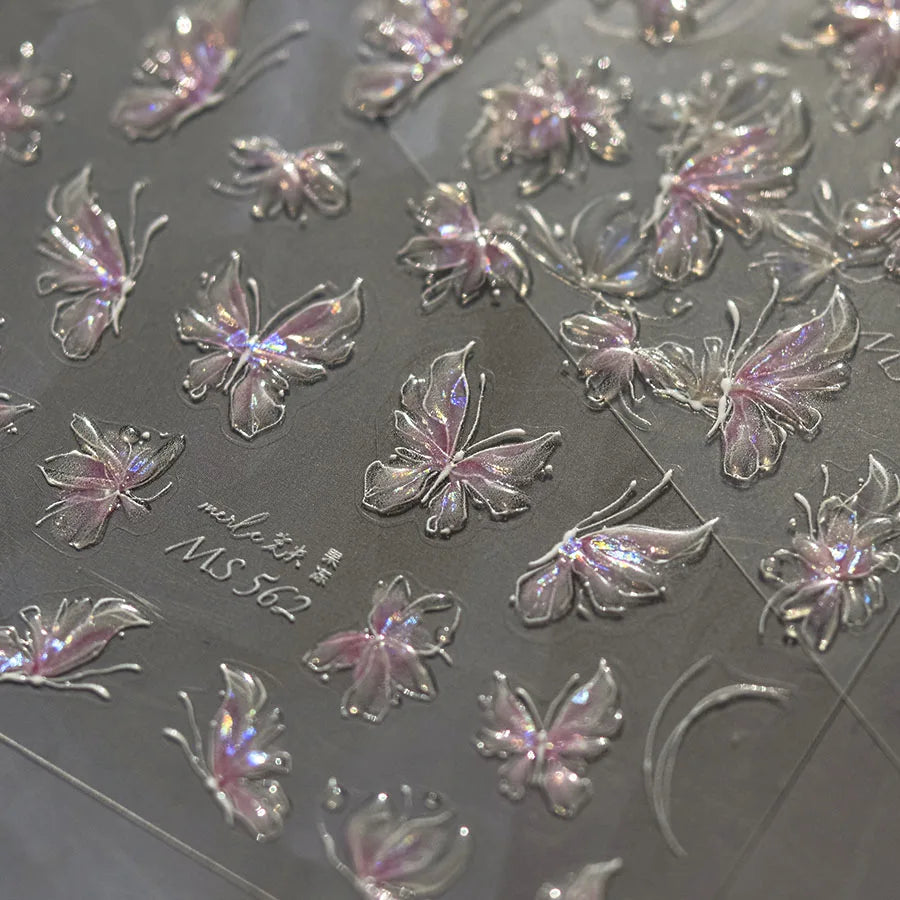 Cute Starfish Nail Charm Stickers for Summer Nail Art - Smarsty