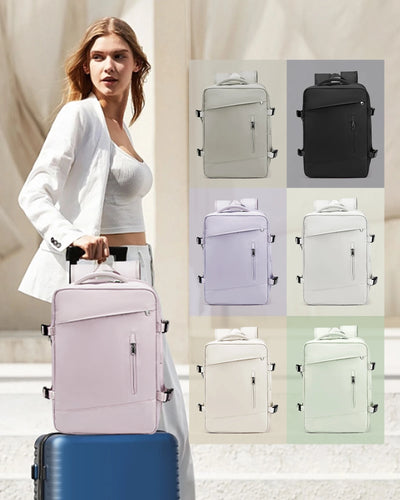 Women's Backpack Travel Suitcase Cabin Bag Aircraft Ryanair 40x20x25 Airplane Travel Bag Men Laotop Backpack Wizzair Carry On - Smarsty