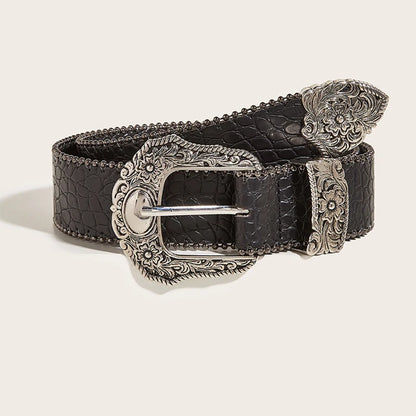 Unisex Goth Y2k Designer Jeans Belt High Quality - Smarsty