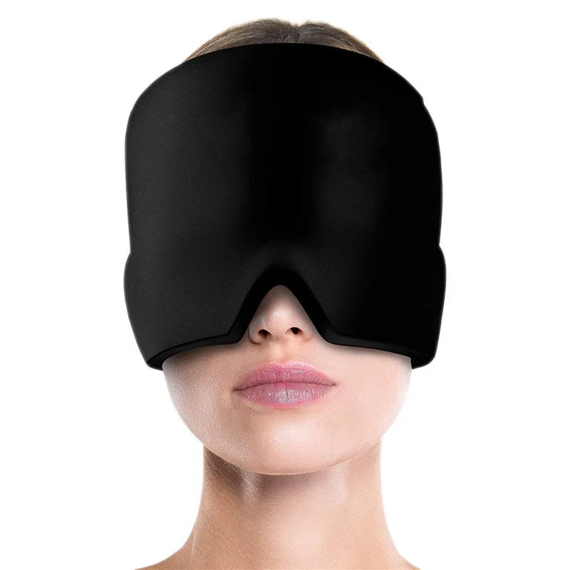 Gel Ice Headache Relief Hat for Migraine Support - Smarsty