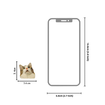 46pcs/Bag,Cat Stickers,Be for Suitcase Skateboard Luggage Laptop Phone Diy Sticke Decoration Stationery School Supplies Toys - Smarsty