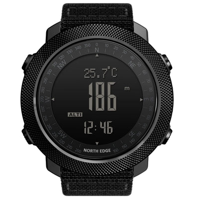 North Edge Men's Waterproof Digital Sports Watch with Altimeter - Smarsty