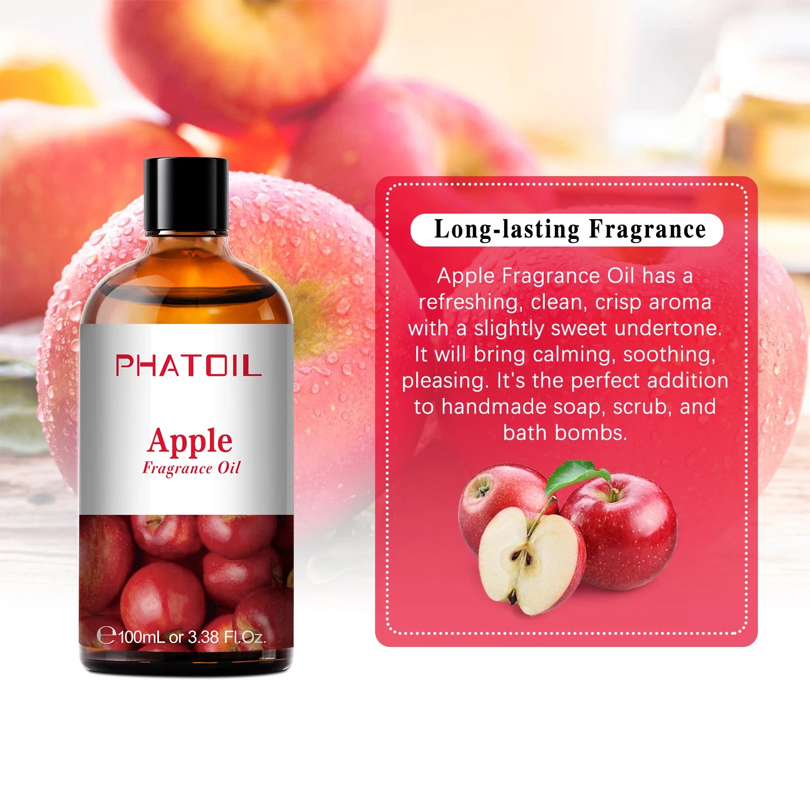 PHATOIL 100ml Aromatherapy Fragrance Oil Pure Essential Oils - Smarsty