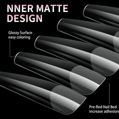 Luxury Soft Gel False Nail Tips for Elegant Manicure - Smarsty