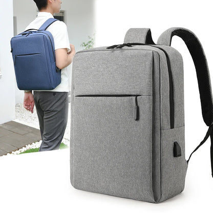 15.6 Inch Laptop Men Backpack Nylon Travel Male Laptop Backpack Usb Charging Computer School Backpacks Waterproof Bag for Men - Smarsty