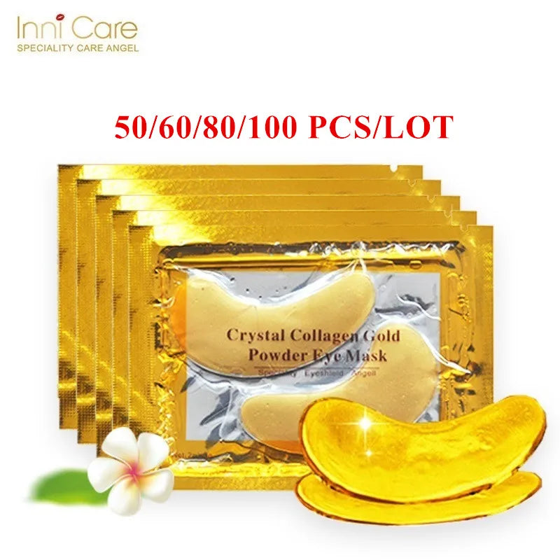 Crystal Collagen Gold Eye Masks for Dark Circles - Smarsty