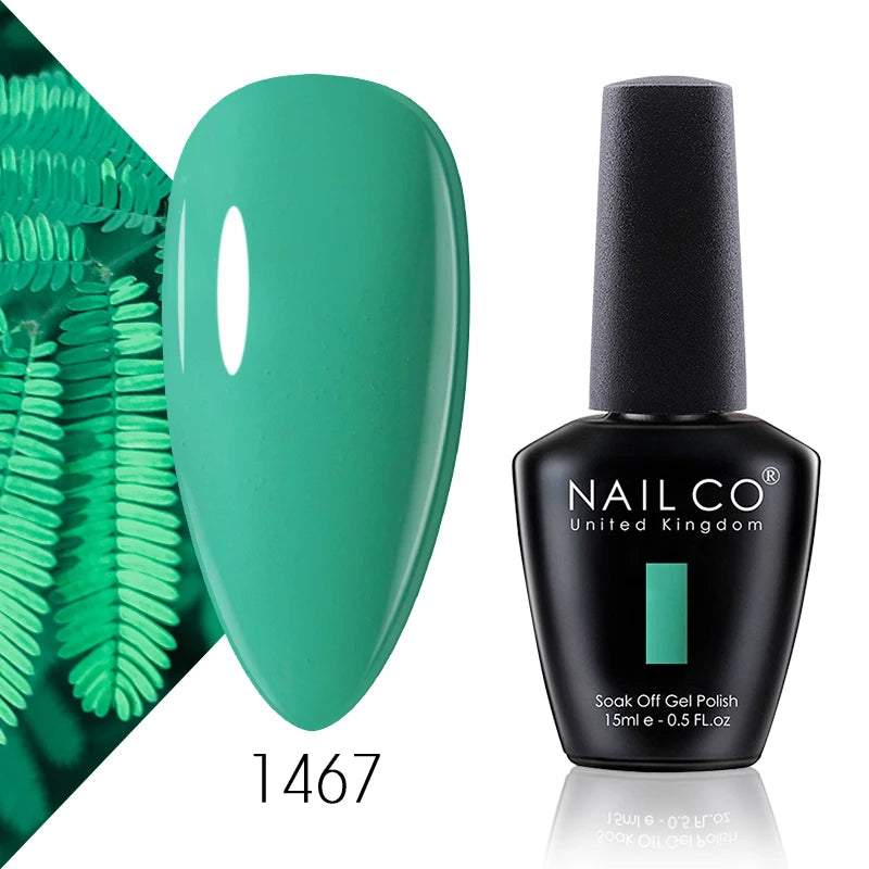 NAILCO 15ml Gel Top Coat and Base Coat for Long-Lasting Shine - Smarsty
