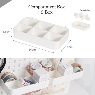 DIY Pegboard Accessories Kitchen Organization No Drill Hanging Shelf Storage Hooks Wall Organizer Crafts For Garage Room by Smarsty