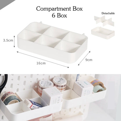 DIY Pegboard Accessories Kitchen Organization No Drill Hanging Shelf Storage Hooks Wall Organizer Crafts For Garage Room
