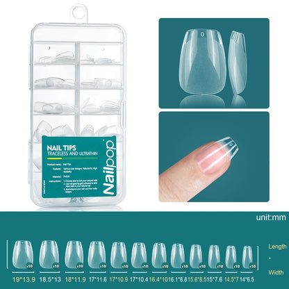 Gel X Nail Tips 120pcs Easy Soak Off Extensions - Smarsty