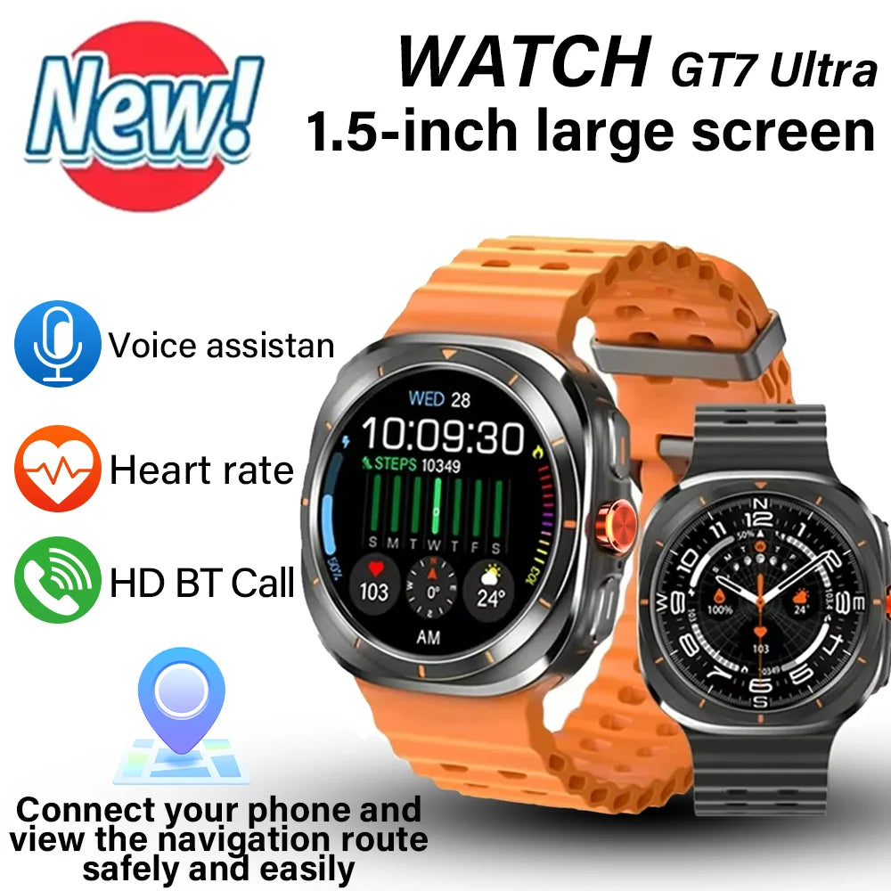 LAXASFIT GT7 Ultra Smart Watch for Fitness Tracking - Smarsty