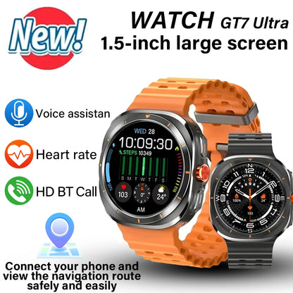 LAXASFIT GT7 Ultra Smart Watch for Fitness Tracking - Smarsty
