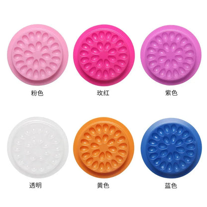 100 Pieces Eyelash Glue Holders for Extensions - Smarsty